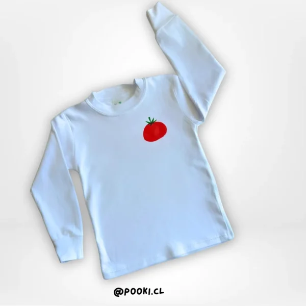 Polera M/L Tomatina - Blanca - Imagen 2
