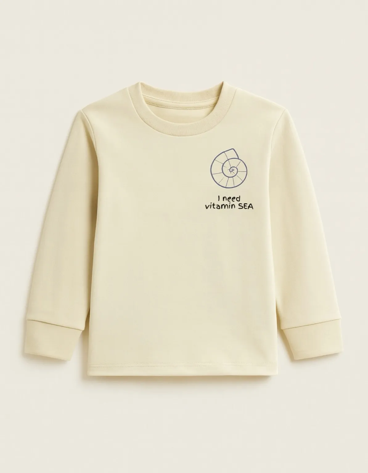 Polera M/L Vitamin Sea - Beige - Imagen 3