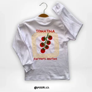 Polera M/L Tomatina - Blanca
