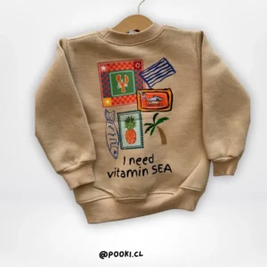 Polerón Vitamin Sea - Beige