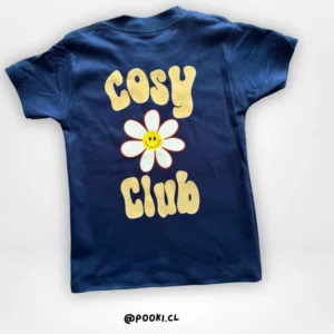 Polera M/C Cosy Club - Azúl
