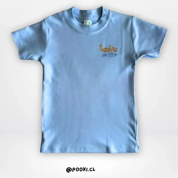 Polera M/C Sardina - Celeste - Imagen 2
