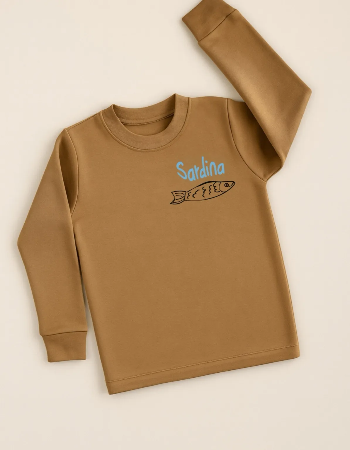 Polera M/L Sardina - Camel - Imagen 2