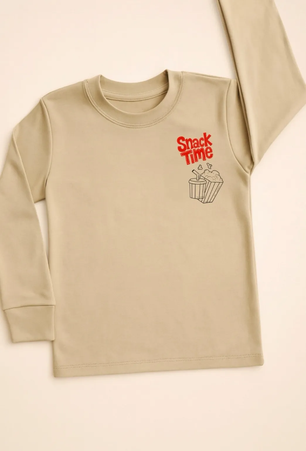 Polera M/L Snack - Beige - Imagen 2