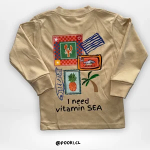 Polera M/L Vitamin Sea - Beige
