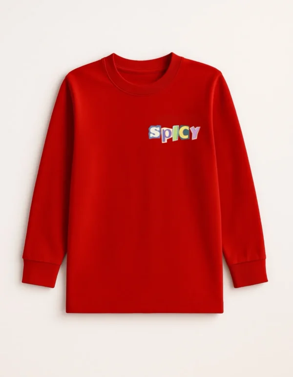 Polera M/L Spicy - Roja - Imagen 2