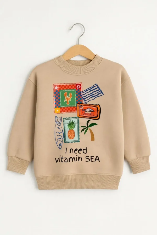 Polerón Vitamin Sea - Beige