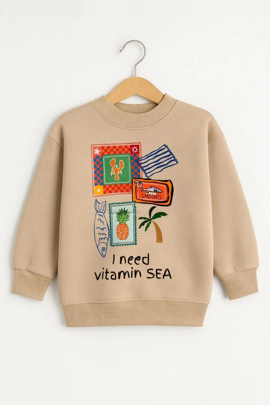 Polerón Vitamin Sea - Beige