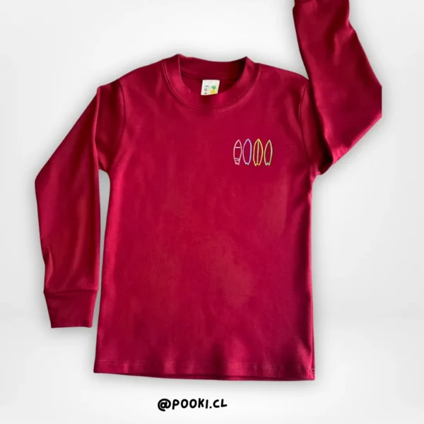 Polera M/L Surf - Burdeo - Imagen 2