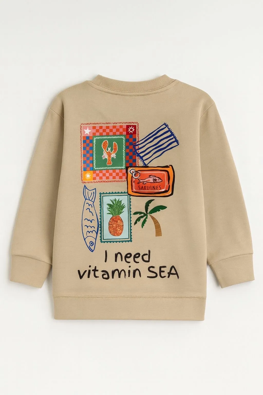 Polera M/L Vitamin Sea - Beige