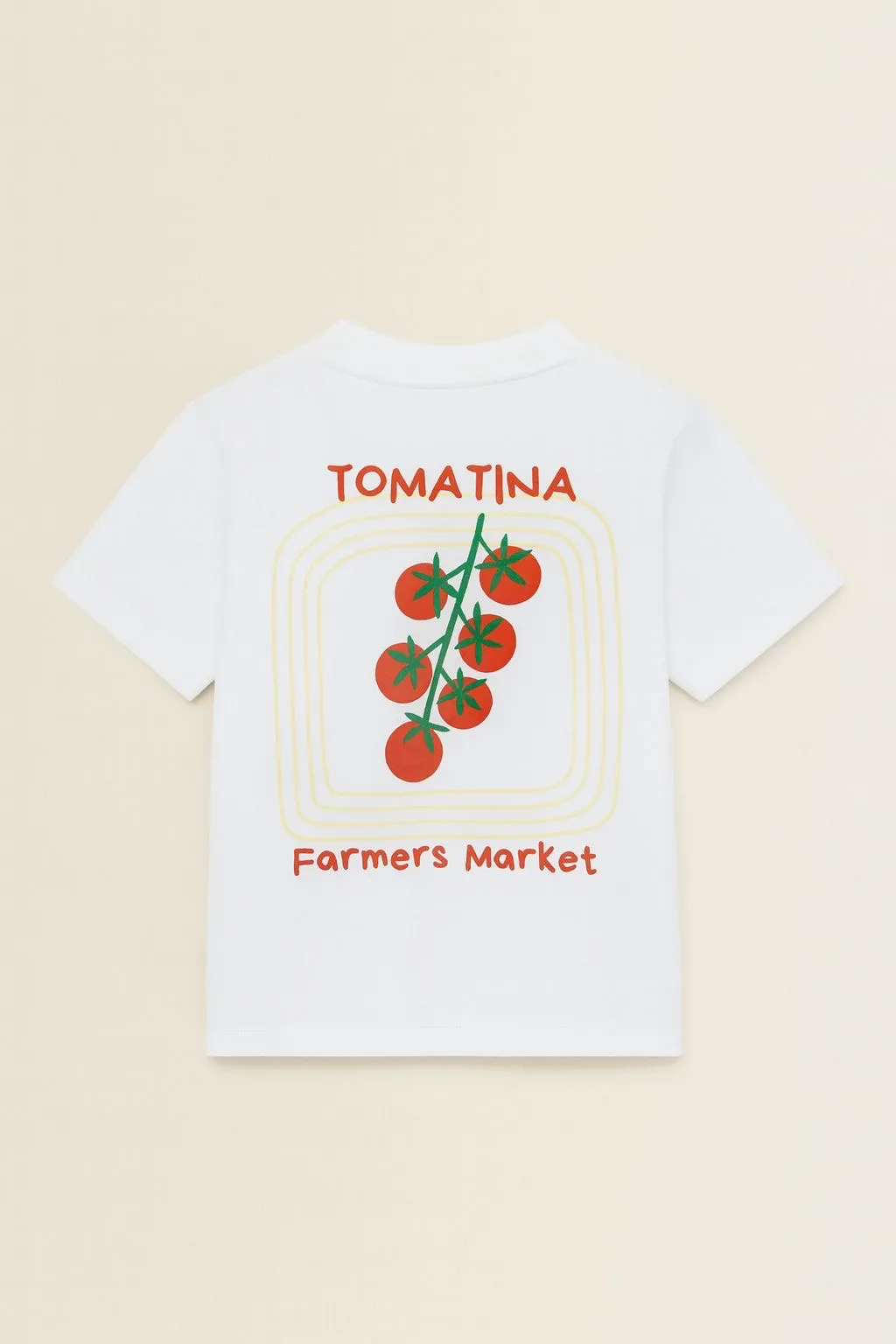 Polera M/C Tomatina - Blanco
