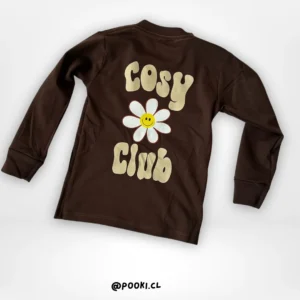 Polera M/L Cosy Club - Chocolate