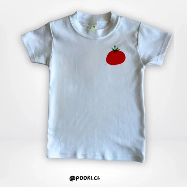 Polera M/C Tomatina - Blanco - Imagen 2