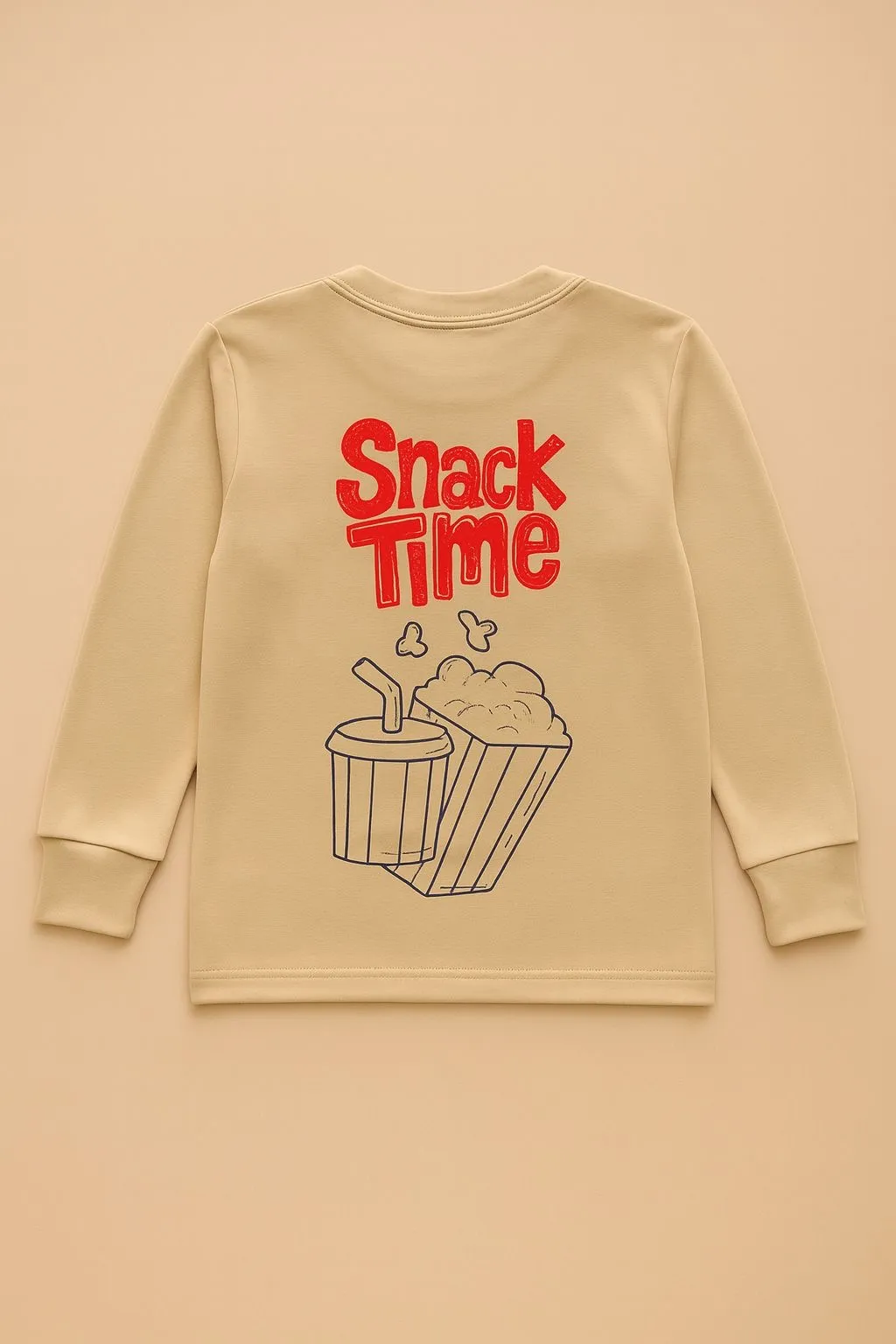 Polera M/L Snack - Beige