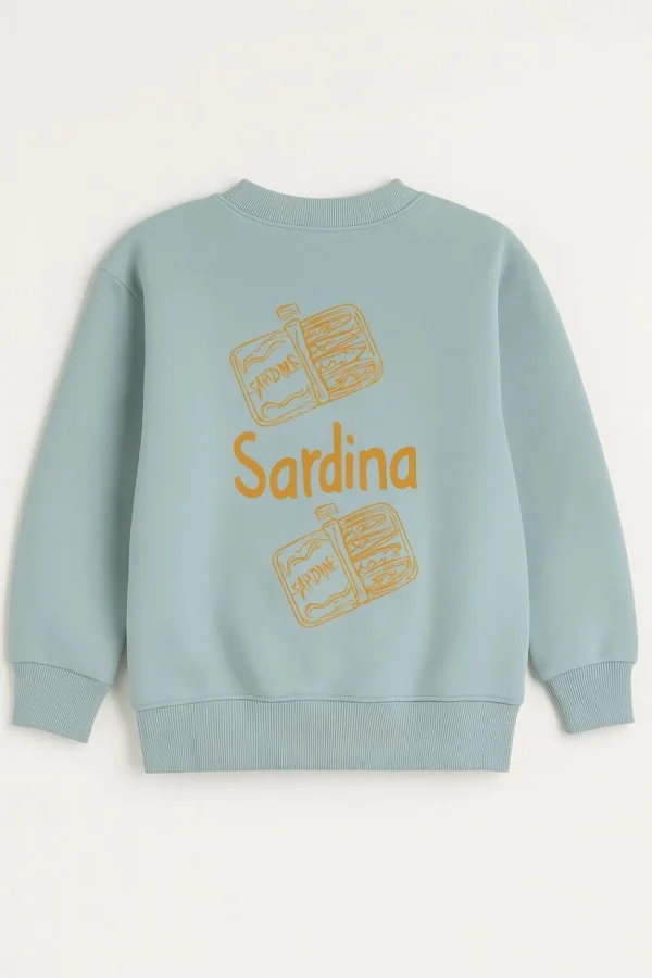 Polerón Sardina - Celeste